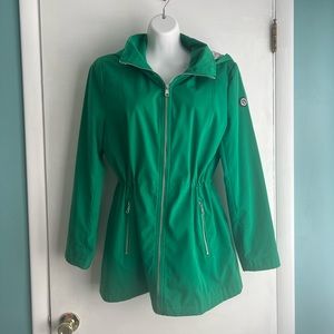 Green Raincoat.  Beautiful.